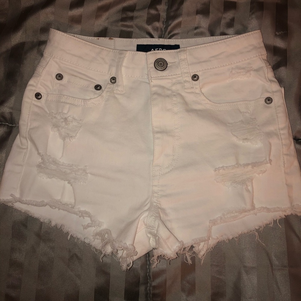 White Shorts